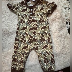 Camo Print Baby Onesie